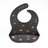 Lil North Co - Construction Trucks Silicone Bib