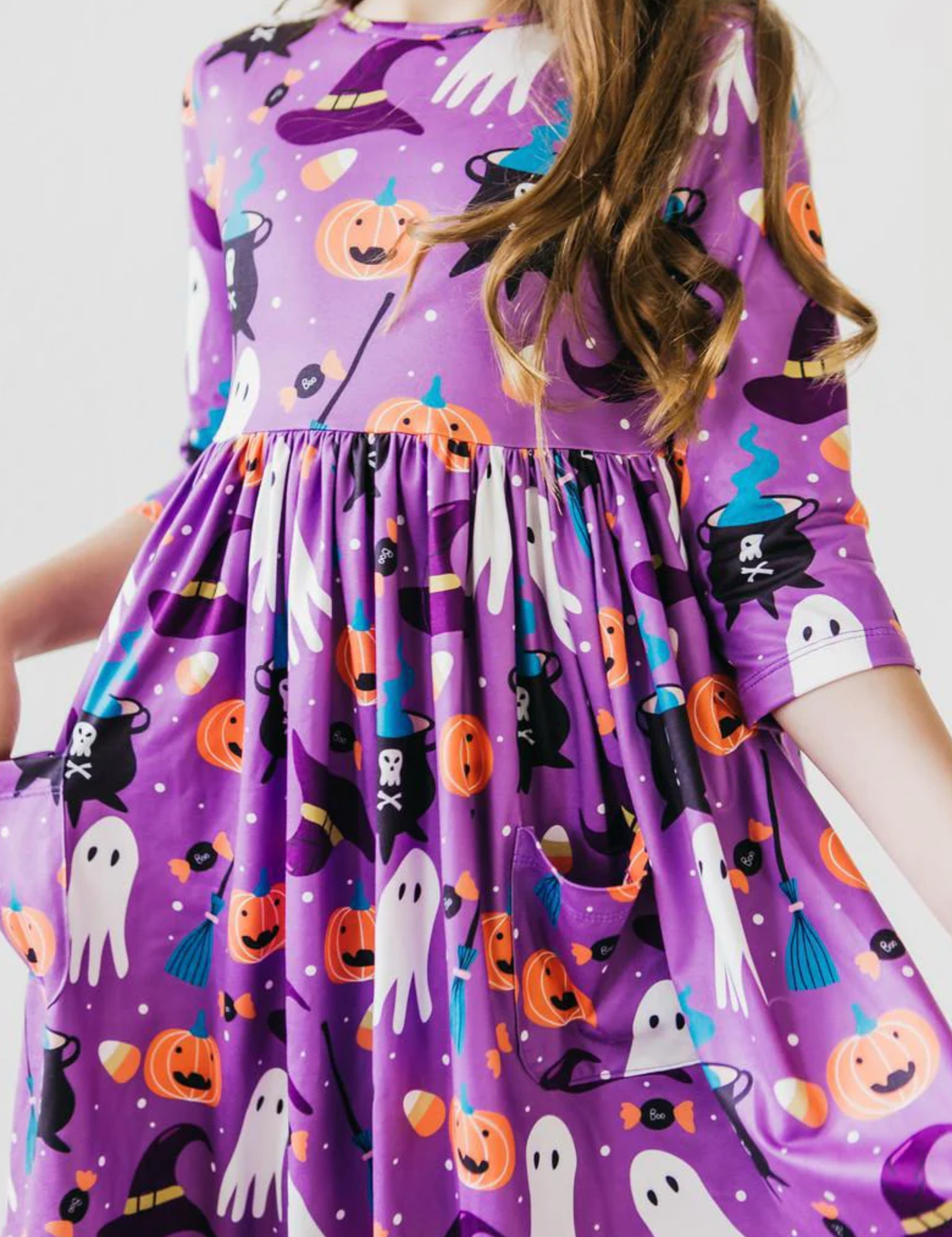 No Tricks, Just Treats Twirl Dress