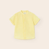 Pineapple Mandarin Collar Shirt