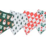 Prancer Bandana Bib Set 4PK