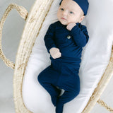 Top & Bottom Outfit Navy Blue