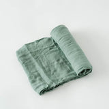 Deluxe Muslin Swaddle Blanket - Sage