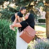 The Classic Diaper Bag - Cognac II