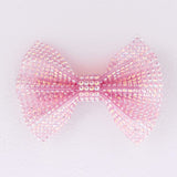 Boutique Pink Gem Bow Clip