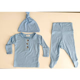 Top & Bottom Outfit - Baby Blue