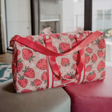 Strawberry Weekender Bag