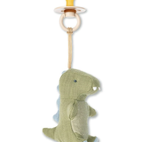 Bitzy Pal | Dino Rubber Pacifier & stuffed Animal