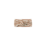 Knotted Headband | Cinnamon Stripe