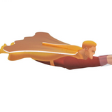 7" Super Hero Glider