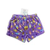 14/16 ONLY Plush Shorts - Purple Ice Cream