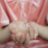 Boutique Butterfly Gem Necklace