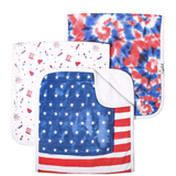 Patriot Burp Cloths 3PK