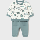 Safari Friends Knit Set - Glacier