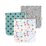 Varsity Burp Cloth Set 3PK