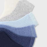 Infant 6 pack socks - Blues