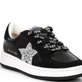 Alaia Vintage Havana Kids | Silver/Black Glitter Mix