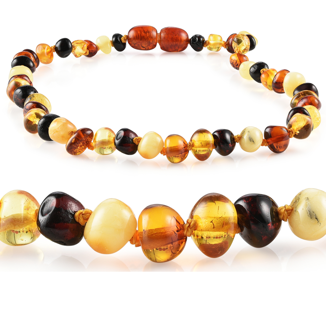 Baltic Amber Necklace Multi