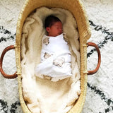 Oyster Swaddle Blanket