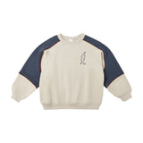 Paneled Sweatshirt | Stone