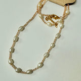 Light Pink Dainty Pearl Beaded Neckalce