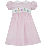 Pink Birthday Gingham- S/S