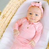 Top & Bottom Baby Clothing Outfit - Pink