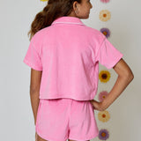 Pink Blast S/S Top