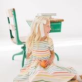 Primary Stripe Classic Twirl Dress