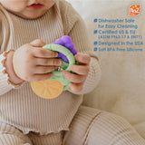 Raz-Fruitique Silicone Teethers 3PK