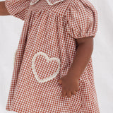 Coraline Dress Red Gingham
