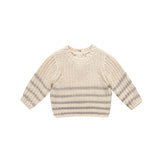 Rex Sweater | Fog Stripe