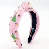 Rockin' Around Pink Knot Headband