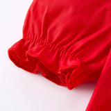 Red Ruffle Heart Dress