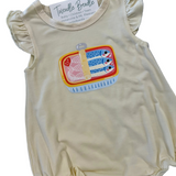 Sardines Flutter Sleeve Cream