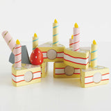 Sliceable Birthday Cake and Candles