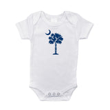 South Carolina Palmetto Moon Baby Onesie