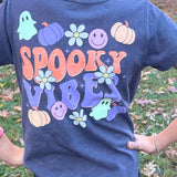 Spooky Vibe Glow in the Dark Pocket Tee