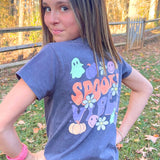 Spooky Vibe Glow in the Dark Pocket Tee