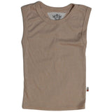 Ribbed Tank Top - Nude