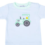 Tractor Time Applique L/S Toddler T-shirt