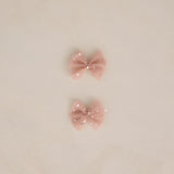 Flutter Tulle Clips | Rose