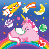 Color-By-Dots Unicorns