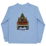 Long Sleeve Logo Tee - Christmas Pups