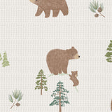 Sweet Brown Bears-Bandana Bib