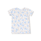 Baby Blue Floral Loungewear Set