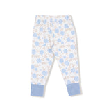 Baby Blue Floral Loungewear Set