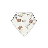 Sweet Brown Bears-Bandana Bib