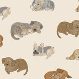 Napping Puppies - Bandana Bib