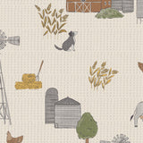 Hay Farmer - Romper w/ Contrast Sleeves