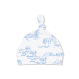 Farm Toile - Blue - Knotted Hat